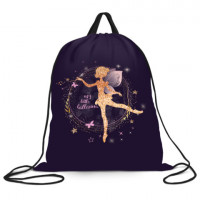 Мешок для обуви BRAUBERG KIDS, с петлей, 42х34 см, Gold fairy, 272414