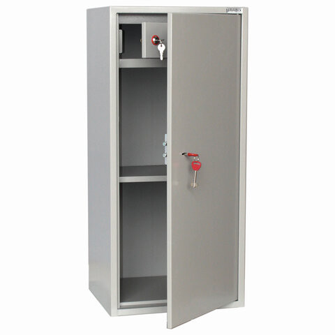Шкаф металлический для документов BRABIX "KBS-041Т", 913х420х350 мм, 21 кг, трейзер, сварной, 291153 по низкой цене оптом 