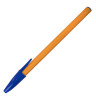 Ручка шариковая STAFF "Basic Orange BP-01", письмо 750 метров, СИНЯЯ, длина корпуса 14 см, узел 1 мм, 143740 по низкой цене оптом Краснодар, Москва, Уфа, Казань, Барнаул, Владивосток, Хабаровск, Сахалин, Красноярск, Екатеренбург, 
