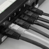 Кабель (патчкорд) UTP 5E категория, RJ-45, 3 м, SONNEN, для подключения по локальной сети LAN, 513123