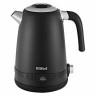 Чайник KITFORT КТ-6121-1, 1,7 л, 2200 Вт, закрытый нагревательный элемент, LED-дисплей, ТЕРМОРЕГУЛЯТОР, сталь, черный по низкой цене оптом Краснодар, Москва, Уфа, Казань, Барнаул, Владивосток, Хабаровск, Сахалин, Красноярск, Екатеренбург, 