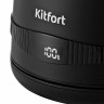 Чайник KITFORT КТ-6121-1, 1,7 л, 2200 Вт, закрытый нагревательный элемент, LED-дисплей, ТЕРМОРЕГУЛЯТОР, сталь, черный по низкой цене оптом Краснодар, Москва, Уфа, Казань, Барнаул, Владивосток, Хабаровск, Сахалин, Красноярск, Екатеренбург, 