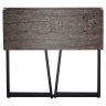 Стол на металлокаркасе BRABIX "LOFT CD-001", 800х440х740 мм, складной, цвет морёный дуб, 641209 по низкой цене оптом 