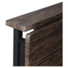 Стол на металлокаркасе BRABIX "LOFT CD-001", 800х440х740 мм, складной, цвет морёный дуб, 641209 по низкой цене оптом 