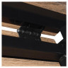 Стол на металлокаркасе BRABIX "LOFT CD-001", 800х440х740 мм, складной, цвет морёный дуб, 641209 по низкой цене оптом 
