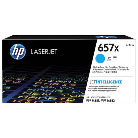 Картридж лазерный HP (CF471X) Color LJ M681dh/M681f/M682z, голубой, 23000 стр, оригинальный по низкой цене оптом 