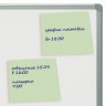 Блок самоклеящийся (стикеры), STAFF, 76х76 мм, 100 листов, зеленый, 126498