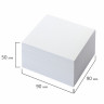 Блок для записей BRAUBERG проклеенный, куб 9х9х5 см, белый, белизна 95-98%, 129195