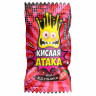 Конфета жевательная КИСЛАЯ АТАКА с кислым центром, ассорти 3 вкуса, 4,5 г, KA-1-1 по низкой цене оптом 