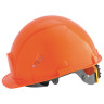 Каска защитная РОСОМЗ СОМЗ-55 Визион Rapid, храповый механизм регулировки, текстильное оголовье, ОРАНЖЕВАЯ, 78714 по низкой цене оптом 