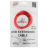 Кабель-удлинитель USB 2.0, 4,8 м, CABLEXPERT, AM-AF, для подключения периферии, активный, UAE016 по низкой цене оптом 