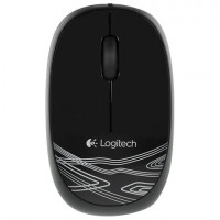 Мышь проводная LOGITECH M105, USB, 2 кнопки+1 колесо-кнопка, оптическая, чёрный, 910-002943