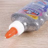 Клей для слаймов канцелярский с блестками ELMERS "Glitter Glue", 177 мл, серебряный, 2077255 по низкой цене оптом 