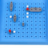 Игра настольная "Морской бой", игровое поле 2 шт., фишки, фигурки кораблей, РЫЖИЙ КОТ, ИН-1760 по низкой цене оптом Краснодар, Москва, Уфа, Казань, Барнаул, Владивосток, Хабаровск, Сахалин, Красноярск, Екатеренбург, 