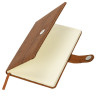 Еженедельник датированный 2026 А5 145х215мм BRAUBERG Augustus, под кожу, коричневый, 117162 по низкой цене оптом 