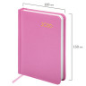 Ежедневник датированный 2026 МАЛЫЙ ФОРМАТ 100х150мм А6, BRAUBERG Select, балакрон, розовый, 117262 по низкой цене оптом 