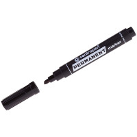 Маркер перманентный CENTROPEN 8576, ЧЕРНЫЙ, скошенный наконечник, 1-4,6 мм, 5 8576 0112