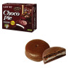 Печенье LOTTE "Choco Pie Cacao" ("Чоко Пай Какао"), глазированное, картонная упаковка, 336 г, 12 шт. х 28 г по низкой цене оптом Краснодар, Москва, Уфа, Казань, Барнаул, Владивосток, Хабаровск, Сахалин, Красноярск, Екатеренбург, 