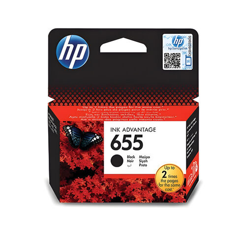 Картридж струйный HP (CZ109AE) Deskjet Ink Advantage 3525/5525/4515/4525 №655, черный, оригинальный по низкой цене оптом 