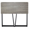 Стол на металлокаркасе BRABIX "LOFT CD-001", 800х440х740 мм, складной, цвет дуб антик, 641210 по низкой цене оптом 