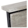 Стол на металлокаркасе BRABIX "LOFT CD-001", 800х440х740 мм, складной, цвет дуб антик, 641210 по низкой цене оптом 