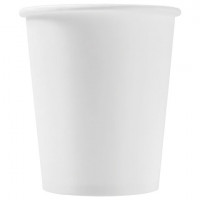 Стакан одноразовый бумажный 250мл КОМПЛЕКТ 50шт. односл. белые, х/г, ФОРМАЦИЯ, HB80-2, HB80-280-0000