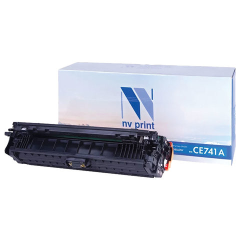 Картридж лазерный NV PRINT (NV-CE741A) для HP CP5220/CP5225/CP5225dn/CP5225n, голубой, ресурс 7300 страниц по низкой цене оптом 