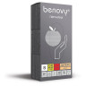 Перчатки латексные смотровые BENOVY High Risk 25 пар (50 шт.), размер S (малый), синие, - по низкой цене оптом Краснодар, Москва, Уфа, Казань, Барнаул, Владивосток, Хабаровск, Сахалин, Красноярск, Екатеренбург, 