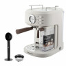 Кофеварка рожковая BRAYER BR1108, 1300 Вт, объем 1,5л, 15 бар, автоматический капучинатор, бежевая по низкой цене оптом 