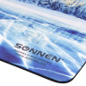 Коврик для мыши SONNEN "WINTER", резина + ткань, 260х220х3 мм, 513295 по низкой цене оптом 
