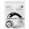 Кабель Type-C-MicroUSB 3.0, 1,8 м, CABLEXPERT, для подключения портативных устройств и периферии, CCP-USB3-mBMCM-6, CCP-USB3mBMCM-6 по низкой цене оптом 