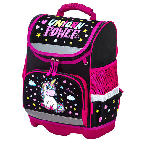 Ранец ЮНЛАНДИЯ WISE для начальной школы, "Magic unicorn", 37x29х15 см, 270584 по низкой цене оптом 