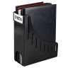 Лоток вертикальный для бумаг BRAUBERG Advanced, 250х100х285 мм, черный, 237943, 78 по низкой цене оптом 