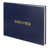 Книга учета 160 л., клетка, твердая, бумвинил, блок офсет, альбомная, А4 (210х295 мм), BRAUBERG, 130228, КОД_1С по низкой цене оптом 