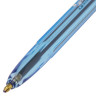 Ручка шариковая BRAUBERG "Carina Blue", СИНЯЯ, корпус тонированный синий, узел 1 мм, линия письма 0,5 мм, 141669 по низкой цене оптом 