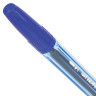 Ручка шариковая BRAUBERG "Carina Blue", СИНЯЯ, корпус тонированный синий, узел 1 мм, линия письма 0,5 мм, 141669 по низкой цене оптом 