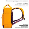 Рюкзак BRAUBERG FRIENDLY молодежный, горчично-фиолетовый, 37х26х13 см, 270093 по низкой цене оптом 