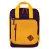 Рюкзак BRAUBERG FRIENDLY молодежный, горчично-фиолетовый, 37х26х13 см, 270093 по низкой цене оптом 