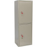 Шкаф металлический для документов BRABIX "KBS-023Т", 1253х420х350 мм, 27,5 кг, 2 отделения, сварной, 291155 по низкой цене оптом 