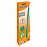 Карандаш чернографитный BIC, 1 шт., "Evolution", HB, с резинкой, пластиковый, корпус зеленый, заточенный, 8803323 по низкой цене оптом Краснодар, Москва, Уфа, Казань, Барнаул, Владивосток, Хабаровск, Сахалин, Красноярск, Екатеренбург, 