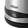 Чайник KITFORT КТ-6121-5, 1,7 л, 2200 Вт, закрытый нагревательный элемент, LED-дисплей, ТЕРМОРЕГУЛЯТОР, сталь, серебро по низкой цене оптом 