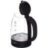 Чайник SCARLETT SC-EK27G11, 1,7л, 2200Вт, закрытый нагревательный элемент, стекло, че по низкой цене оптом 