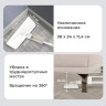 Швабра с распылителем UltraSpray Z, 2 насадки из микрофибры с плоским ворсом, скребок, LAIMA, 609145 по низкой цене оптом 