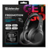 Наушники с микрофоном (гарнитура) DEFENDER FreeMotion B690, Bluetooth, беспроводные, черные, с, 63690 по низкой цене оптом 
