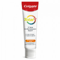 Зубная паста 100мл COLGATE "Total", витамин С, с фторидом, ш/к 32833, 6920354832833
