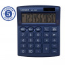 Калькулятор настольный CITIZEN SDC-810NRNVE, КОМПАКТНЫЙ (124х102 мм), 10 разрядов, двойное питание, ТЕМНО-СИНИЙ