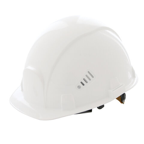 Каска защитная РОСОМЗ СОМЗ-55 Визион Rapid, храповый механизм регулировки, текстильное оголовье, БЕЛАЯ, 78717 по низкой цене оптом 