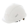 Каска защитная РОСОМЗ СОМЗ-55 Визион Rapid, храповый механизм регулировки, текстильное оголовье, БЕЛАЯ, 78717 по низкой цене оптом 