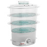 Пароварка TEFAL VC100630, 900 Вт, объем 9 л, механическое управление, 3 яруса, серебристая по низкой цене оптом 