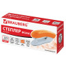 Степлер №24/6, 26/6 BRAUBERG "Original", до 25 листов, оранжевый, 227772 по низкой цене оптом 